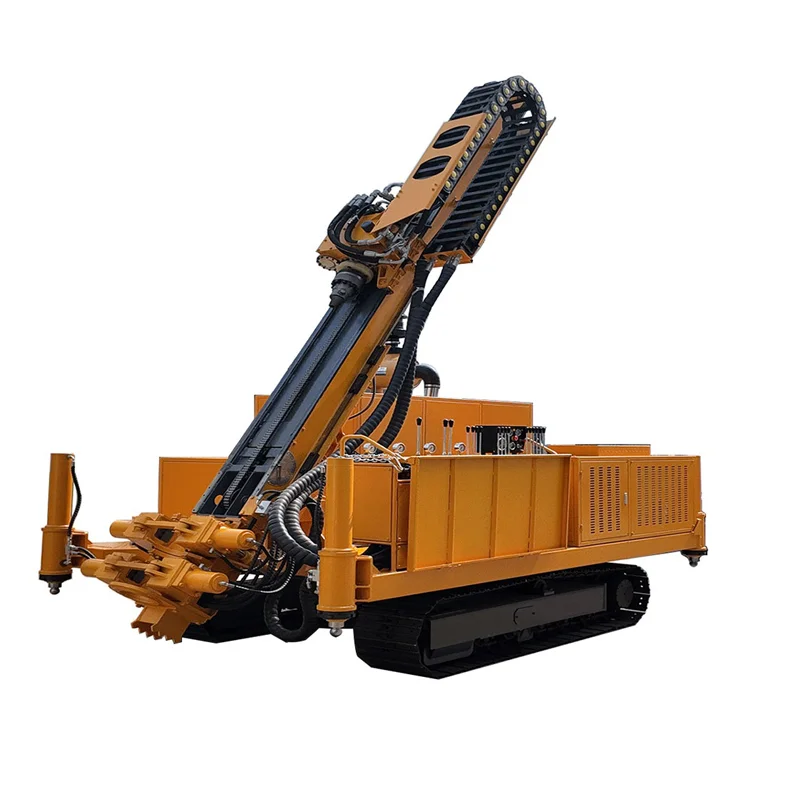 Crawler Deep Foundation Pit -Anker -Bohrgerät